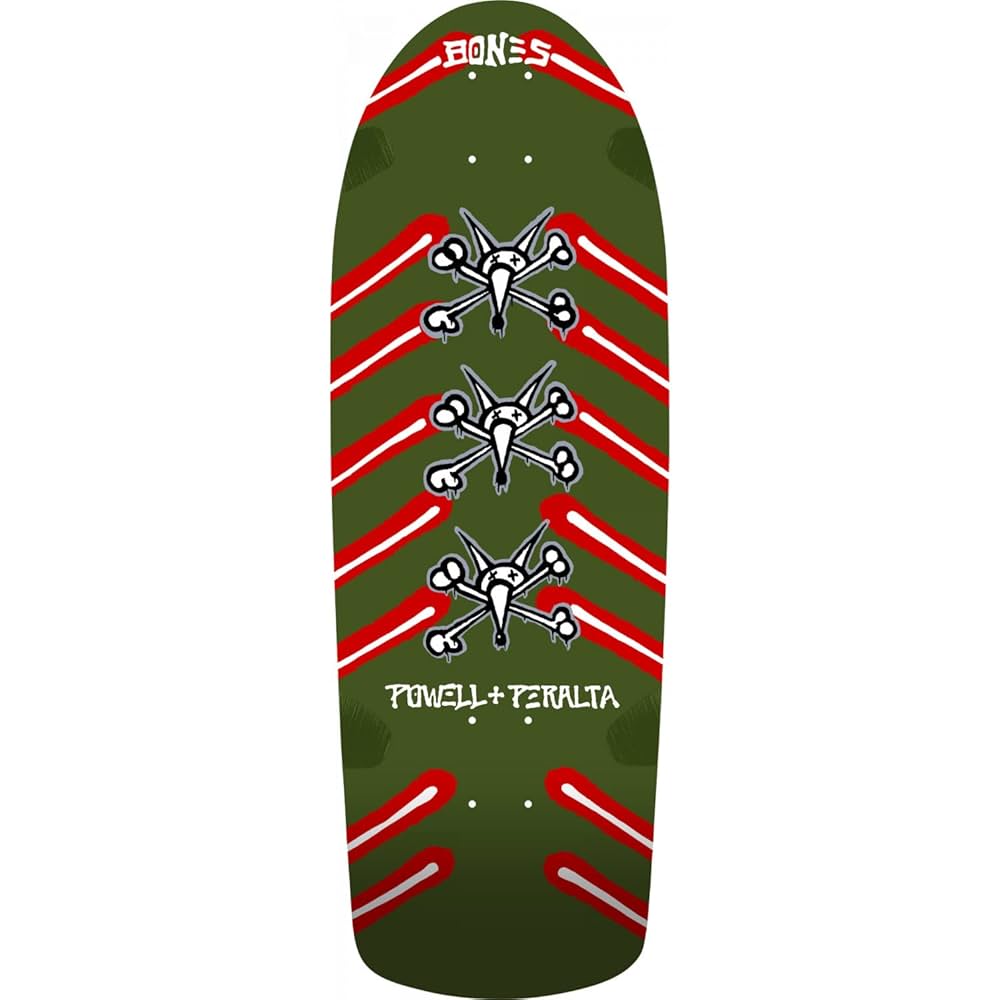 Tony Hawk スケートボードデッキ オリーブグリーン限定 Tony Hawk スケートボードデッキ オリーブグリーン限定